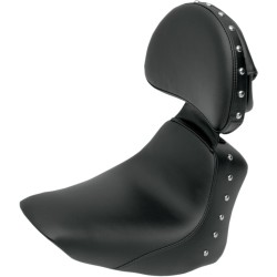 Μονή σέλα heels down front saddlegel με καρφιά μαύρο φυσικό SADDLEMEN 806-15-0031