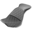 Κάθισμα για δύο EXPLORER LS μπροστινό και πίσω βινύλιο και γέλη μαύρο SADDLEMEN 806-15-029LS thumb