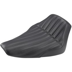 Κάθισμα knuckle ribbed/smooth solo black SADDLEMEN 812-26-0023