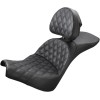 Κάθισμα EXPLORER LS TWO-UP LATTICE με μαξιλάρι πλάτης μαύρο SADDLEMEN 818-30-030LS
