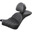 Κάθισμα EXPLORER LS TWO-UP LATTICE με μαξιλάρι πλάτης μαύρο SADDLEMEN 818-30-030LS thumb