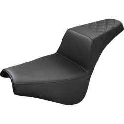 Σέλα step up ls μπροστινή με επιβάτη lattice μαύρη SADDLEMEN 818-30-173