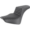 Σκαλοπάτι σέλα - Tuck and Roll/καπιτονέ ραφή - μαύρη SADDLEMEN 818-33-176 thumb