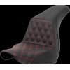 Σέλα step up ls driver με κόκκινη ραφή SADDLEMEN 818-29-17204