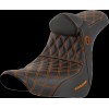 Κάθισμα SDC perf gripper με πορτοκαλί ραφή SADDLEMEN SC81829ORART