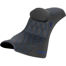 Κάθισμα Pro Series SDC Performance - χωρίς πλάτη - μπλε ραφή - Gripper SADDLEMEN SC81830DB1