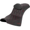 Σέλα Pro Series SDC Performance - χωρίς πλάτη - κόκκινη ραφή - Gripper SADDLEMEN SC81830DB4