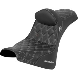 Κάθισμα Pro Series SDC Performance - χωρίς πλάτη - ασημί ραφή - Gripper SADDLEMEN SC81830DB5 Κάθισμα Pro Series SDC Performance - χωρίς πλάτη - ασημί ραφή - Gripper SADDLEMEN SC81830DB5