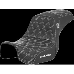 Κάθισμα SDC performance λευκή ραφή SADDLEMEN SC80604WHI