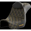 Pro Series SDC performance κάθισμα - με πλάτη - χρυσή ραφή SADDLEMEN SC80604GOLRT