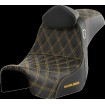 Pro Series SDC performance κάθισμα - με πλάτη - χρυσή ραφή SADDLEMEN SC80604GOLRT thumb
