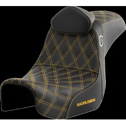 Pro Series SDC performance κάθισμα - με πλάτη - χρυσή ραφή SADDLEMEN SC80604GOLRT Pro Series SDC performance κάθισμα - με πλάτη - χρυσή ραφή SADDLEMEN SC80604GOLRT