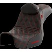 Κάθισμα Pro Series SDC Performance - με πλάτη - κόκκινη ραφή SADDLEMEN SC80604REDRT thumb