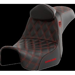 Κάθισμα Pro Series SDC Performance - με πλάτη - κόκκινη ραφή SADDLEMEN SC80604REDRT Κάθισμα Pro Series SDC Performance - με πλάτη - κόκκινη ραφή SADDLEMEN SC80604REDRT
