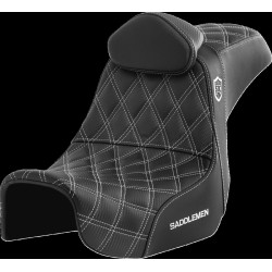 Κάθισμα Pro Series SDC Performance - με πλάτη - λευκή ραφή SADDLEMEN SC80604WHIRT Κάθισμα Pro Series SDC Performance - με πλάτη - λευκή ραφή SADDLEMEN SC80604WHIRT