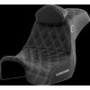 Κάθισμα Pro Series SDC Performance - με πλάτη - ασημί ραφή SADDLEMEN SC80604SILRT