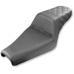 Κάθισμα για δύο step up μπροστά/πίσω vinylsaddlegel μαύρο SADDLEMEN 807-11-173