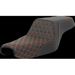 Σκαλοπάτι σέλας - Honeycomb - πορτοκαλί ραφές SADDLEMEN 807-11-17703 Σκαλοπάτι σέλας - Honeycomb - πορτοκαλί ραφές SADDLEMEN 807-11-17703