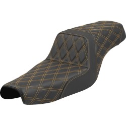 Σκαλοπάτι κάθισμα - lattice stitch - χρυσή ραφή - XL SADDLEMEN 807-11-17507 Σκαλοπάτι κάθισμα - lattice stitch - χρυσή ραφή - XL SADDLEMEN 807-11-17507