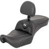 Σέλα ROADSOFA CF με πλάτη οδηγού SADDLEMEN 822-11-185BR