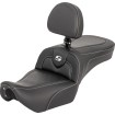 Σέλα ROADSOFA CF με πλάτη οδηγού SADDLEMEN 822-11-185BR thumb