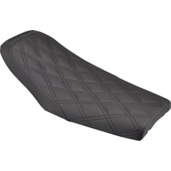 Μπροστινή σέλα SOLO SEAT ELIMINATOR από μαύρο υαλοβάμβακα SADDLEMEN Z4204