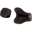 Μονή σέλα gel-channel - sport front saddlesuede μαύρομαύρο SADDLEMEN 0810-0814 thumb