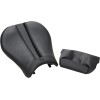 Μονή σέλα gel-channel - sport front saddlesuede plain blackblack SADDLEMEN 0810-D012