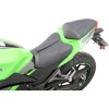 Μονή σέλα gel-channel - sport front saddlesuede μαύρομαύρο SADDLEMEN 0810-K052