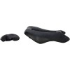 Μονή σέλα gel-channel - sport front saddlesuede blackblack SADDLEMEN 0810-T129