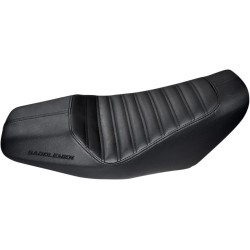 Διπλή σέλα GROM low frontrear Saddlehyde μαύρη SADDLEMEN 0810-H035