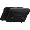 Universal Saddle Bags from Synthetic Leather Black SADDLEMEN X021-02-042 thumb