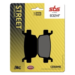 Κεραμικό Τακάκι Φρένων Street SBS 832HF Κεραμικό Τακάκι Φρένων Street SBS 832HF