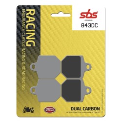 Τακάκι φρένων dual carbon hi-tech racing SBS 843DC Τακάκι φρένων dual carbon hi-tech racing SBS 843DC