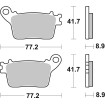 Τακάκι φρένων ceramic street SBS 834HF thumb
