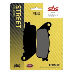 Τακάκι φρένων ceramic street SBS 862HF Τακάκι φρένων ceramic street SBS 862HF