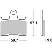 Τακάκι φρένων ceramic street SBS 765HF thumb