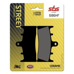 Τακάκι φρένων ceramic street SBS 686HF Τακάκι φρένων ceramic street SBS 686HF