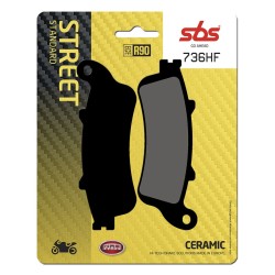 Τακάκι φρένου ceramic street SBS 736HF Τακάκι φρένου ceramic street SBS 736HF