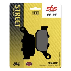 Κεραμικό τακάκι φρένου street SBS 881HF Κεραμικό τακάκι φρένου street SBS 881HF
