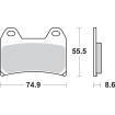 Τακάκι φρένου SBS 706HF SBS 706HF Τακάκι φρένου SBS 706HF SBS 706HF thumb