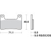Τακάκια φρένων SBS 806DC SBS 806DC thumb
