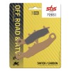 Τακάκια φρένων Sinter Carbon Offroad SBS 726SI