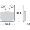 Τακάκια φρένων SBS 733LS.S SBS 733LS Τακάκια φρένων SBS 733LS.S SBS 733LS thumb