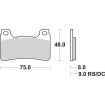 Τακάκια φρένων SBS 809HS SBS 809HS Τακάκια φρένων SBS 809HS SBS 809HS thumb