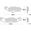 Τακάκια φρένων Sinter Carbon Offroad SBS 798SI thumb