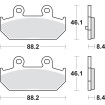 Τακάκια φρένων SBS 182MS SBS 182MS Τακάκια φρένων SBS 182MS SBS 182MS thumb
