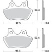 Τακάκι φρένων SBS 826HS SBS 826H.HS Τακάκι φρένων SBS 826HS SBS 826H.HS thumb