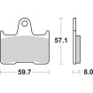 Τακάκι Φρένων SBS 715LS SBS 715LS Τακάκι Φρένων SBS 715LS SBS 715LS thumb