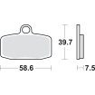 Τακάκια φρένων SBS 885RSI SBS 885RSI thumb